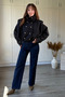 Padded Buttoned Stand Collar Trench Coat - 8