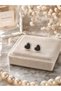 Copper Heart Stud Earrings - Casual - 2
