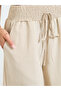 Khaki Wide-Leg Pants - 3