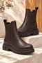 Lunera Thick Sole Women's Chelsea Boots with Elastic Sides - 2