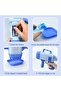 Bubble Gun Toy, 32 Hole Bubble Machine Rocket Launcher, Electric Automatic Bubble Mak - 4