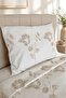 Santape Embroidered Chenille 2-Piece Single Bedspread Beige - 4