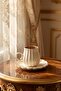 Elvaris 6-Person 90 ml Porcelain Coffee Cup Set Ckr4605