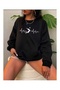 Unisex Volleyball Rhythm Printed Crew Neck Sweatshirt Printed Premium Oversize T-Shirt