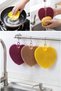 ®   Heart-Shaped Silicone Dishwashing Mat – Multi-Purpose Kitchen and Bathroom Sponge