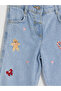 Esvab • Modern & Distinctive Embroidered Girls' Jean Pants - 4