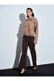 Wool Blend Zippered Knitwear Cardigan - 2