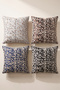 Rosetta Curly Textured Premium Throw Pillow Cover – Black - 8