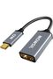 USB-C to HDMI Adapter 4K@60Hz, USB Type-C to HDMI Converter, Aluminum Alloy, Compatible with MacBook Pro/Air, iPad Pro, Dell XPS, Surface, Chromebook, Laptops & Smartphones
