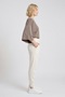 Women's High Waist Knitwear Jogger Pants with Openwork Side Detail - 5