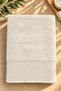 Jakar Bordered Bamboo Bath & Body Towel Cream 70 X 140