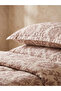 4-Piece Printed Comforter Set with Bedsheet and Pillow Covers, Light Pink - 2