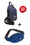 Unisex Adjustable Strap Bag, Free Bag, Unisex Crossbody Sling 4-Compartment Chest and Waist Bag
