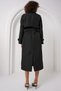 Long Trench Coat Black - 4