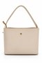 Women's Rovelle Chain Detailed Cream Shoulder and Hand Bag - 4