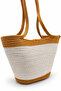 Women's Knitted Straw Shoulder Bag – Handmade Large Size Summer Casual Bag - 3