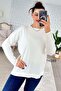Crew Neck Knitwear Blouse 7K089 - 4