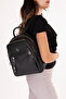Women's Convenient Daily Backpack Ald.80755 Black