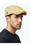 Premium Denim British Style Flat Cap - Adjustable Side Buckle Cotton Duckbill Cap Flat Hat - 5