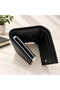 100% Genuine Leather Automatic Men's Wallet with Smart Card Holder and Coin Compartment