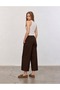 Culotte trousers with elastic waist - 5