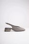 Women's Gray Suede 4 cm Thick Heeled Shoes Tr05Ms01H - 5