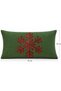 New Year Themed Stone Printed Decorative Throw Pillow Cover – 30 × 50 cm – 1 Piece - 4