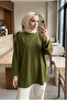 Women's Oversize Lace-Up Long Tunic 75 cm - 2