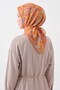 Soft Scarf Autumn Bloom Orange - 4
