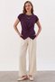 Accessory detailed knitwear blouse murdum - 2