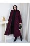 Lined Long Cashmere Coat Rc3188 - 5