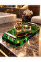 Crystal Tray, 19Xh6X36Cm - Chrome Green - 3