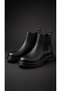Men's Pebble Leather Chelsea Boots – Thick Sole, Elastic, Casual and Smart Casual - 5