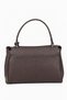 Nessa Faux Leather Shoulder Bag with Lock Detail - 2
