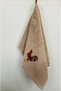 2-Piece 100% Cotton Embroidered Vintage Beige Kitchen Towel Set 40X60Cm - 4