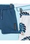 Infant Boys Blue Printed Shorts Set 2-Pack - 3