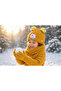 Children's Scarf, Beanie, and Glove Set with Animal Figures