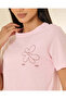 Women Pink Printed T-Shirt - 4