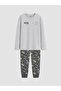 Crew Neck Boys' Pajama Set (W6)