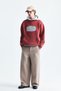 Oversize printed hooded sweatshirt - 2