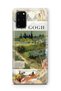 Samsung Galaxy S20 Plus Compatible Van Gogh Art Patterned Transparent Phone Case