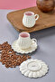 Elvaris 2-Person 90 ml Porcelain Coffee Cup Set Ckr4608 - 7