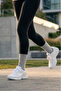 6 Pairs of Gray Cotton Tennis College Socks - 3
