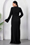 Double-Breasted Collar Slit Long Sleeve Dress K-262725 - 7