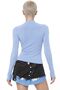 Busem Slim Fit V-Neck Long Sleeve Blouse - 3