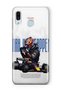 Samsung Galaxy A20 / A30 Compatible Max Verstappen Patterned Transparent Phone Case