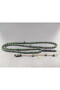 Halil Hilmi Masterpiece Malahit Embroidered Pearl Black Kuka Prayer Rosary Certified 10552