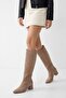 Women's Mordi Short Heeled Boots - Mink - 3