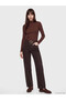 Esvab • Modern & Distinctive Stand Collar Women's Ribbed Bodysuit - 3