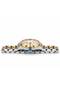 REGENT TRS9038 Men's Two-Tone Gold & Silver Analog Watch, White Day-Date Dial, Sapphire Glass - 5